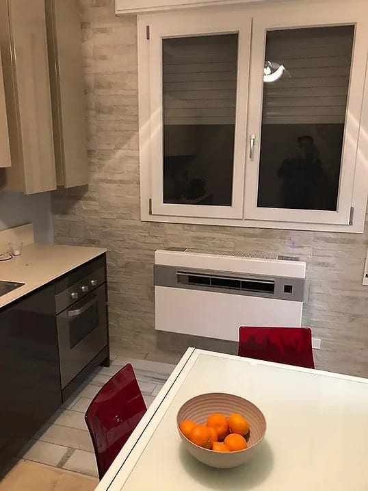 Zymbo silent klíma műemléki környezetben, referencia Olaszországban